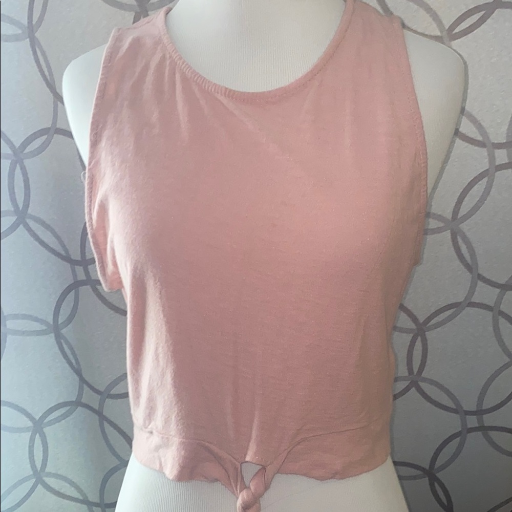 Pink Sleeveless Women's Top